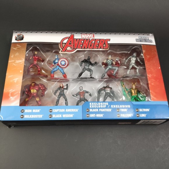 Marvel Avengers 10 Metal Superheroes - Picture 2 of 9